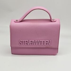 Steve Madden small pink box purse. No strap